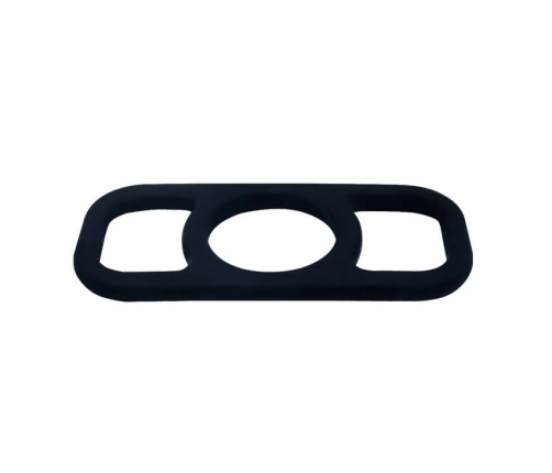 Baile Training Silicone Adjustable Support Rings Set of 3 Black