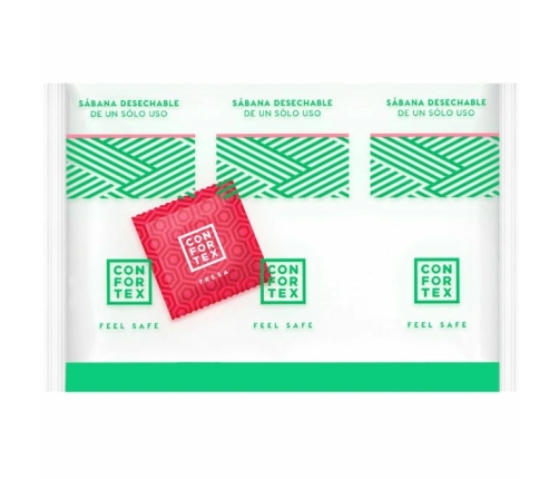 CONFORTEX Disposable Hygienic Sheet 150x200cm + Strawberry Flavour Protection