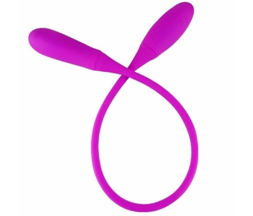 Pretty Love Smart Snaky 7+3 Vibration Flexible Dual-End Silicone Model