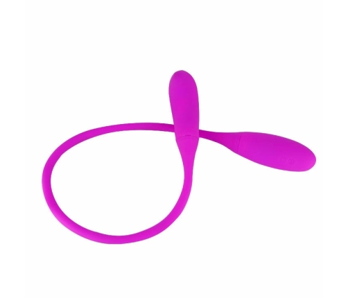 Pretty Love Smart Snaky 7+3 Vibration Flexible Dual-End Silicone Model