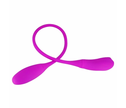 Pretty Love Smart Snaky 7+3 Vibration Flexible Dual-End Silicone Model