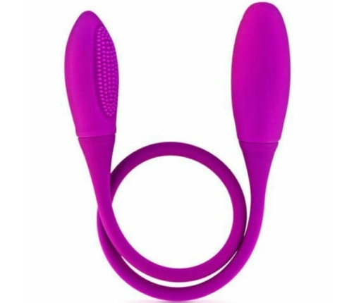 Pretty Love Smart Snaky 7+3 Vibration Flexible Dual-End Silicone Model