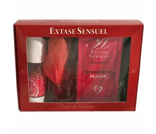 Extase Sensual Voyage Sensuel Set - Sensual Care Travel Kit with Accessories