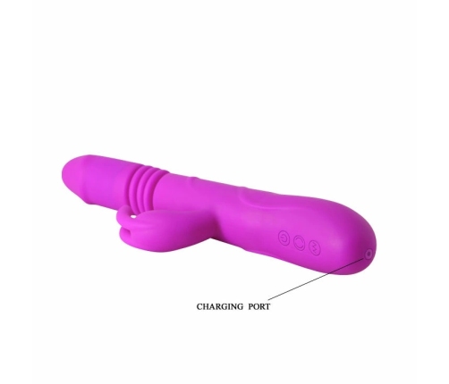 Pretty Love Ward Rabbit U Up & Down Intimate Device Silicone 27cm