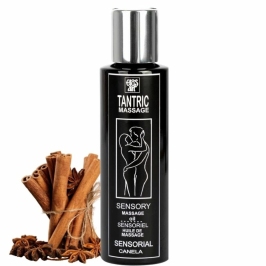 EROS-ART Tantric Massage Oil Cinnamon Aroma 100ml - Plant-Based Formula