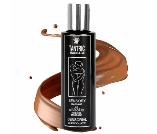 EROS-ART - ACEITE MASAJE TANTRICO NATURAL Y AFRODISÍACO CHOCOLATE 100 ML
