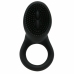 Pretty Love Cobra Silicone Vibrating Ring Black 7cm Adjustable Fit