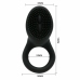 Pretty Love Cobra Silicone Vibrating Ring Black 7cm Adjustable Fit