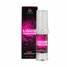 Secret Play Liquid Vibrator Intimate Gel Strawberry 15ml Vegan Airless Secret Play Liquid Vibrator Intimate Gel Strawberry 15ml Vegan Airless