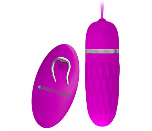 Pretty Love Flirtation Dawn Lilac Silicone Remote Vibrating Egg 12 Modes