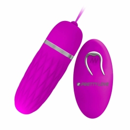 Pretty Love Flirtation Dawn Lilac Silicone Remote Vibrating Egg 12 Modes