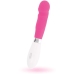 Glossy Paul Pink Vibrator - 10-Mode, Waterproof, 12cm, Silicone