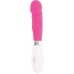 Glossy Paul Pink Vibrator - 10-Mode, Waterproof, 12cm, Silicone