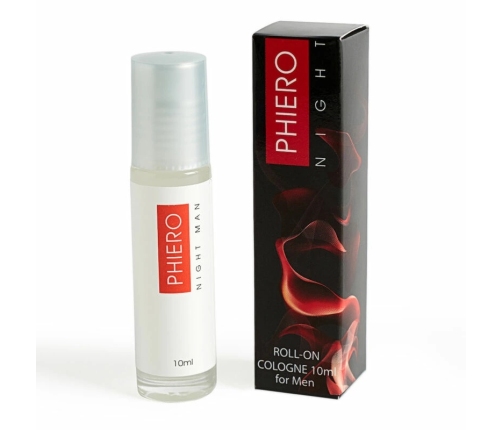 500 Cosmetics Phiero Night Man Perfume Roll-On 10ml - Woody Scent