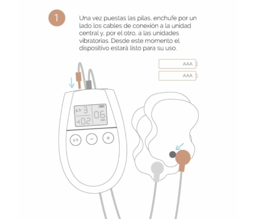 500 Cosmetics U-Tonic Muscle Electrostimulation Device LCD 5 Modes