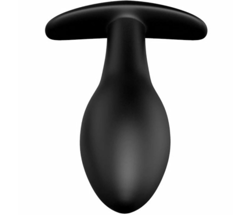 Pretty Love Silicone Plug Anchor 8.5 cm Black - Ergonomic Intimate Accessory