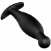 Pretty Love Silicone Anal Plug 11.7 cm Black Ergonomic Handle Design
