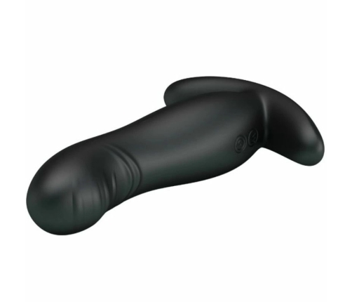 Pretty Love Prostate Model Vibrating Intimate Device, Silicone, Black