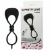 Pretty Love Double Silicone Ring Black - Dual Support System with Vibration
