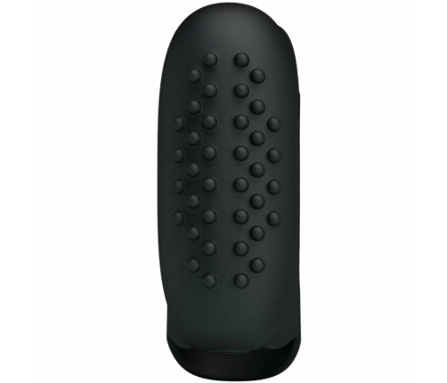 Pretty Love Flirtation Steward Black - Vibrating Silicone Finger Device