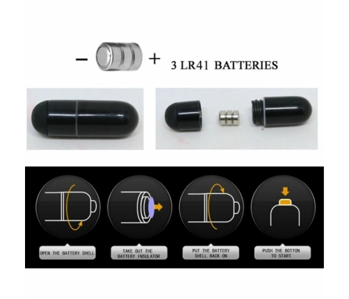 Pretty Love Flirtation Stanford Black - Silicone Vibrating Finger Device