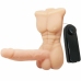 Baile Temptation Bigger Man Vibrating Torso Model, Multi-Speed, TPR/ABS