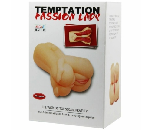 Baile Temptation Passion Lady Intimate Double Channel System TPR