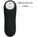 Pretty Love Silicone Intimate Plug Black 12 Vibration Modes Remote Control
