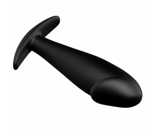 Pretty Love Silicone Intimate Plug Black 12 Vibration Modes Remote Control