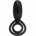 Pretty Love Esther Intimate Silicone Ring with Vibrating Feature Black