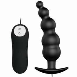 Pretty Love Silicone Intimate Plug Black 12 Vibration Modes Remote Control Pretty Love Silicone Intimate Plug Black 12 Vibration Modes Remote Control