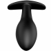 Pretty Love Anchor Shape Silicone Plug 12 Vibration Modes Black 85mm