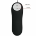 Pretty Love Silicone Intimate Plug 12-Mode Black Remote-Controlled