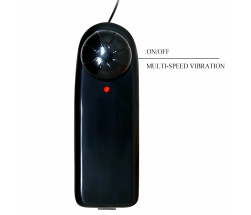 Baile Bigger Man Intimate Model with Remote-Controlled Vibration, Natural