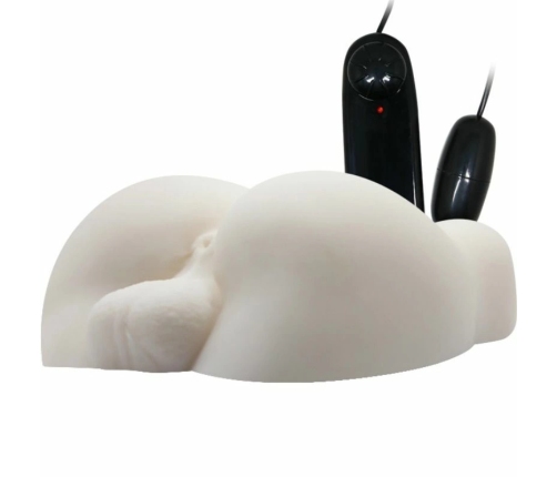 Baile Bigger Man Intimate Model with Remote-Controlled Vibration, Natural