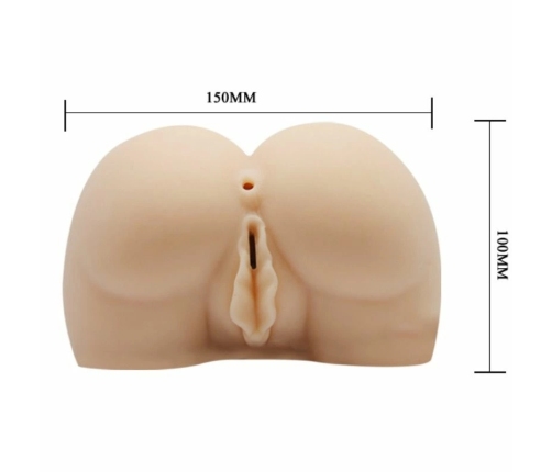 Baile Intimate Torso Model with Dual Vibration & Audio, Natural Finish