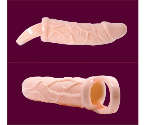 Baile Extension Sleeve 13.5 cm with Vibrating System & Support Strap