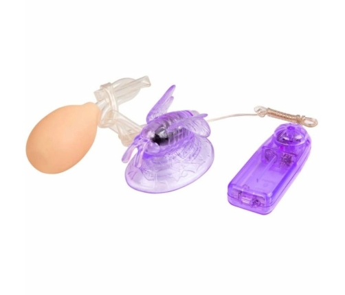 Baile Lilac Butterfly Intimate Vibrating Device with Adjustable Modes