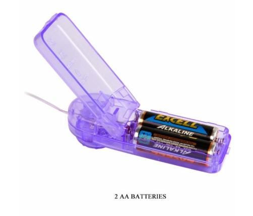 Baile Lilac Butterfly Intimate Vibrating Device with Adjustable Modes