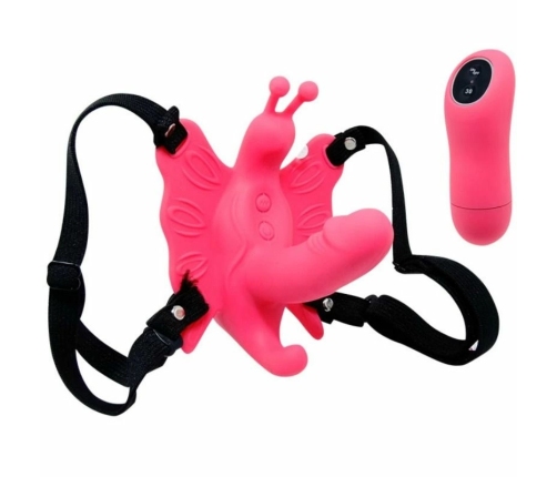 Baile Ultra Passionate Wireless Butterfly Intimate System 30 Modes Pink