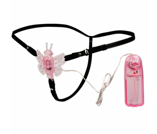 BAILE - ARNÉS CON MARIPOSA VIBRADORA MULTIVELOCIDAD