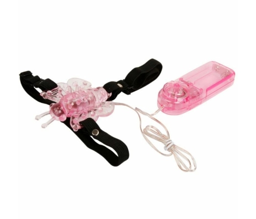 BAILE - ARNÉS CON MARIPOSA VIBRADORA MULTIVELOCIDAD