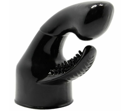 Baile Power Head Interchangeable Massager Attachment, Black TPR
