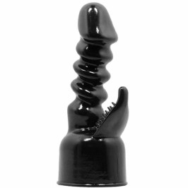 Baile Power Head Black - Interchangeable Massager Attachment TPR