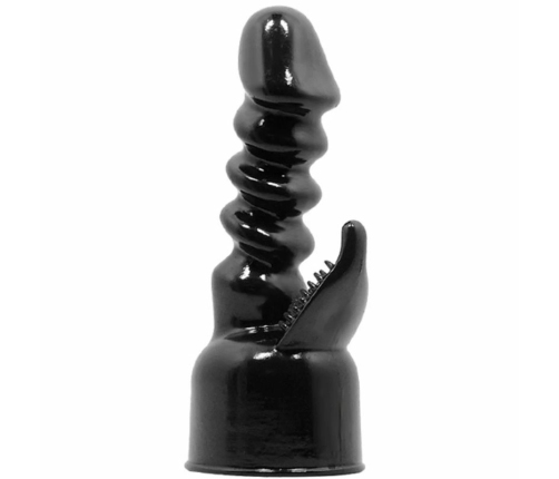 Baile Power Head Black - Interchangeable Massager Attachment TPR