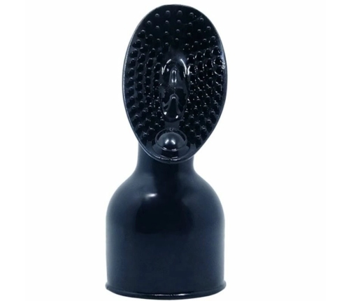 Baile Power Head Interchangeable Black Attachment - TPR, Textured Surface