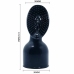 Baile Power Head Interchangeable Black Attachment - TPR, Textured Surface
