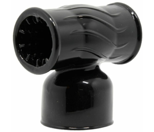 Baile Power Head Black - Interchangeable Attachment for Massager, TPR