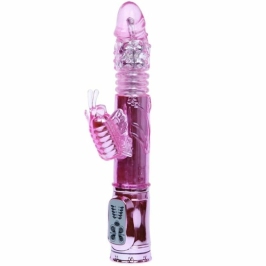 Baile Intimate Rotating Butterfly Model - USB Rechargeable, Pink