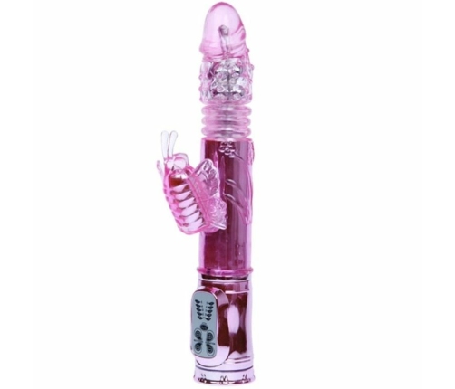 Baile Intimate Rotating Butterfly Model - USB Rechargeable, Pink